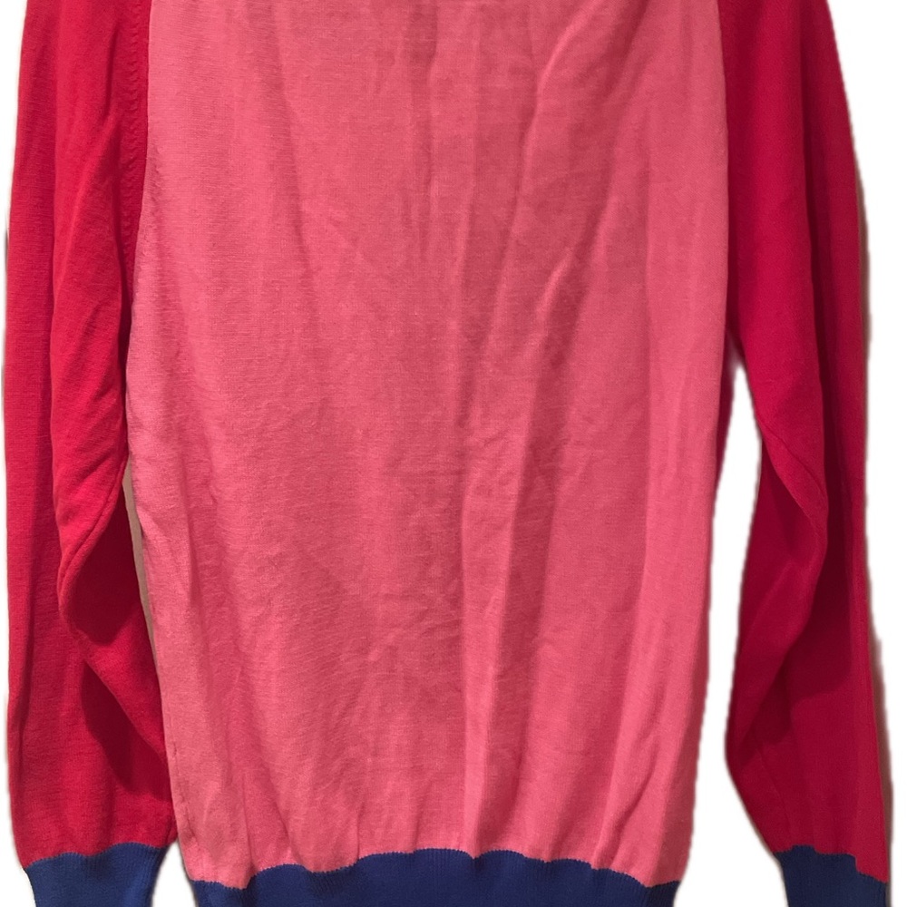 Oxknit WOMEN'S RED MATCHING CAT JACQUARD SWEATER-DESIGNED BY AGATHE SINGER - Picture 10 of 12